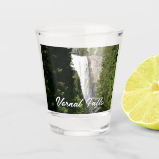 Vernal Falls II in Yosemite National Park Shot Glass