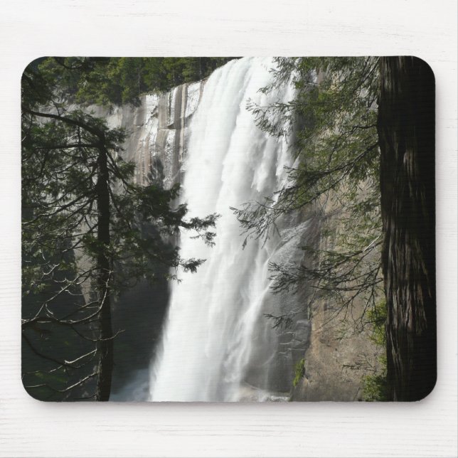 Vernal Falls III at Yosemite National Park Mouse Pad (Front)