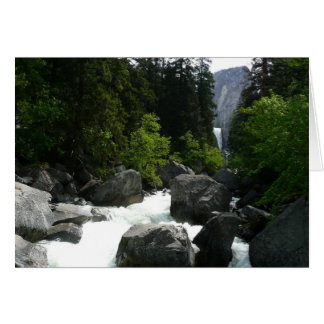 Vernal Falls in the Distance at Yosemite