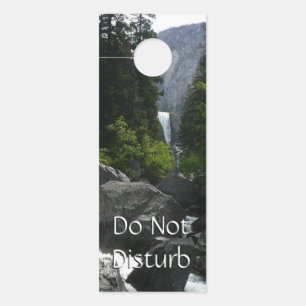 Vernal Falls in the Distance at Yosemite Door Hanger