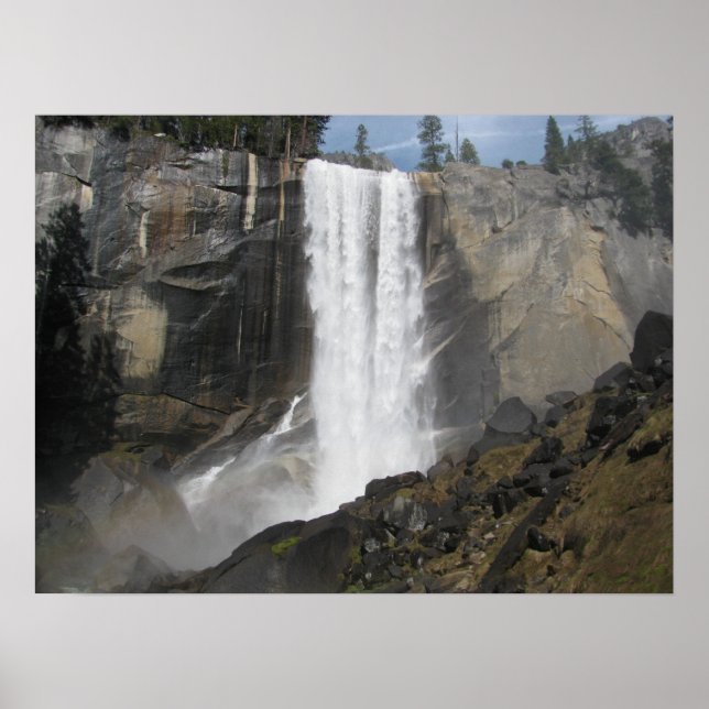 Vernal Falls- Yosemite Poster (Front)