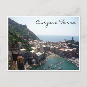 vernazza aerial postcard
