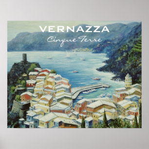 Vernazza Cinque Terre Italy Poster