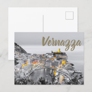 Vernazza Cinque Terre Liguria Italy Fine Art gift Holiday Postcard