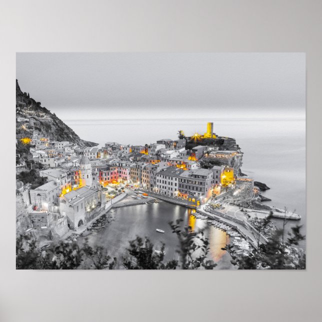 Vernazza Cinque Terre Liguria Italy Fine Art gift Poster (Front)