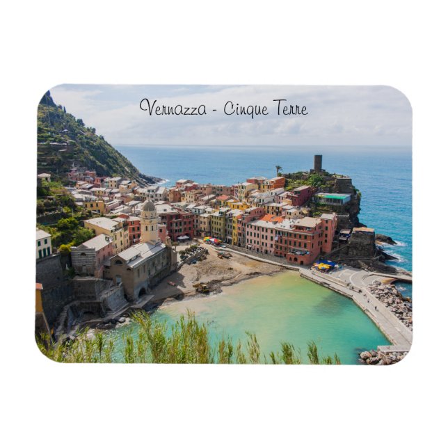 Vernazza, Cinque Terre magnet (Horizontal)