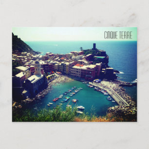vernazza cinque terre postcard