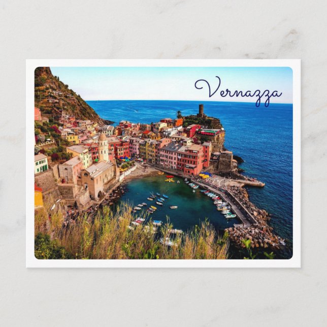 VERNAZZA - Europe - Italy - Liguria Postcard (Front)