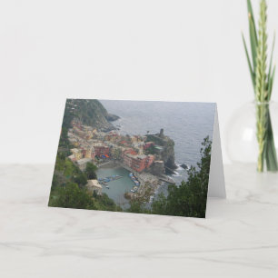 Vernazza Italy Card