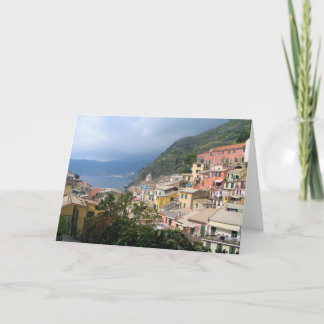 Vernazza Italy Card