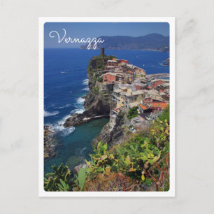VERNAZZA - Liguria - CINQUE TERRE - Italy Postcard
