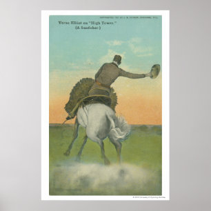 Verne Elliott on High Tower. Poster