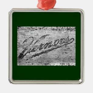 Vernors Wall Ann Arbor, Michigan Metal Tree Decoration