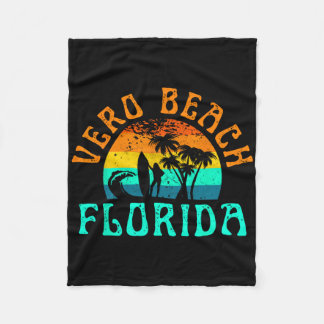 Vero Beach Fleece Blanket