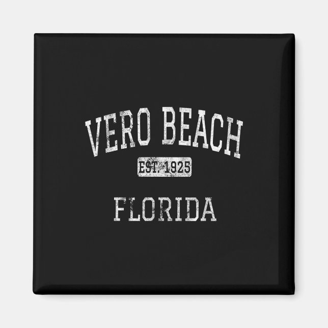 Vero Beach Florida Fl Vintage  Magnet (Front)