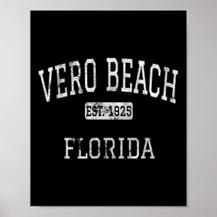 Vero Beach Florida Fl Vintage Poster