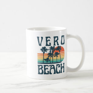 Vero Florida Beach Summer Vacation Vintage Coffee Mug