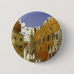 Verona 6 Cm Round Badge