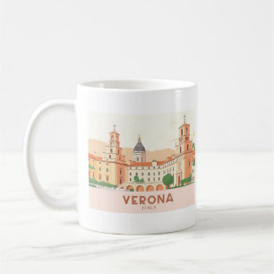 Verona Italy Pastel Travel - Juliet's Balcony Coffee Mug