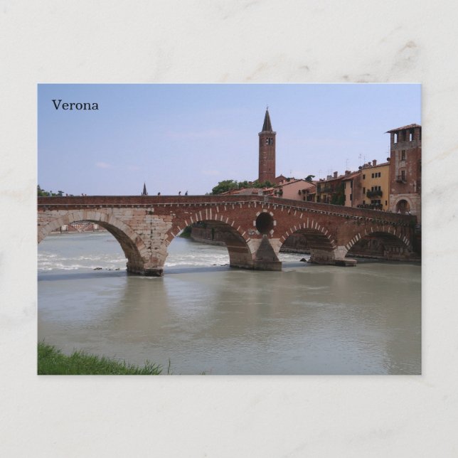 Verona Italy Postcard (Front)