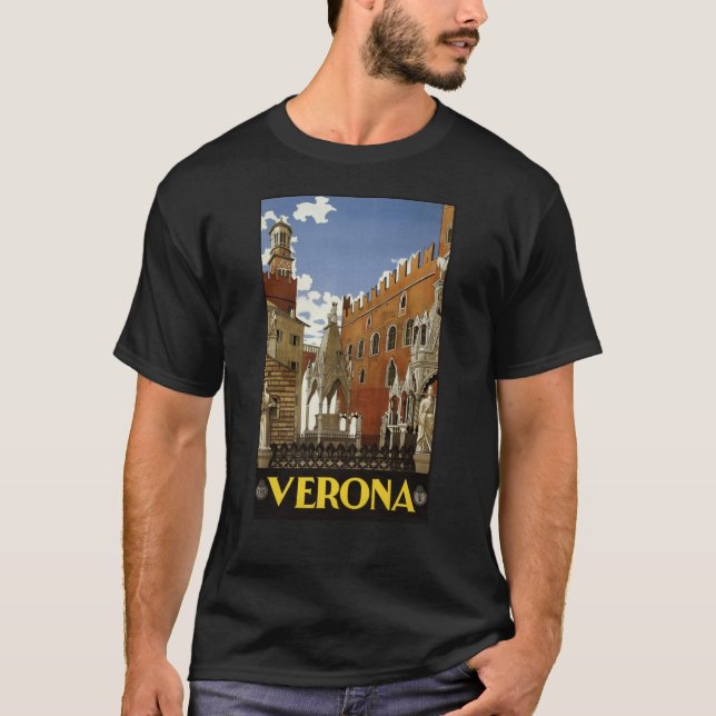 Verona Italy T-Shirt (Front)