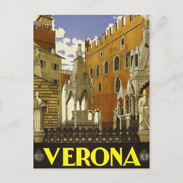 Verona Postcard (Front)