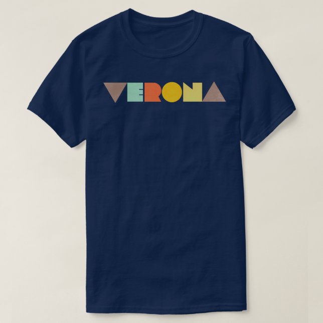 Verona Vintage T-Shirt (Design Front)