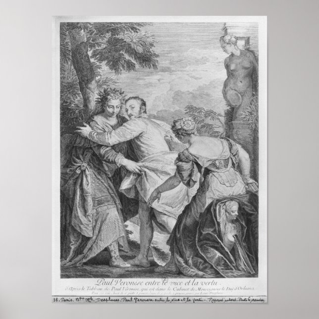 Veronese  between Vise and Virtue Poster (Front)