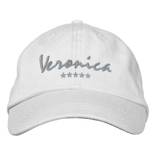 Veronica Name Embroidered Hat