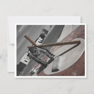 Veronica Wipes the Face of Jesus  Postcard