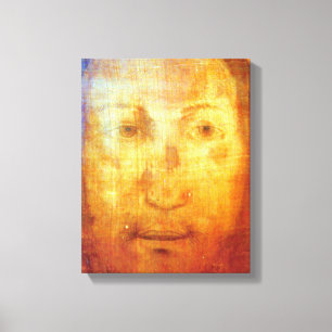 VERONICA'S VEIL THE SACRED FACE OF JESUS. CANVAS PRINT
