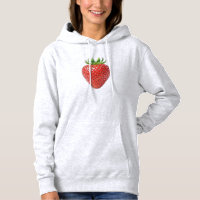 verry kind Strawberry Lover Quote Basic Hooded