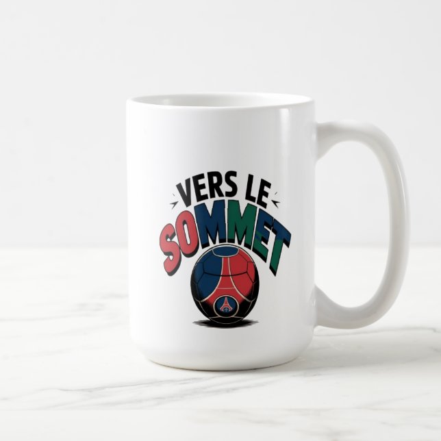 vers le sommet coffee mug (Right)