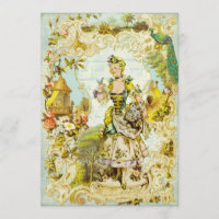 Versailles Butterfly Garden Invitations