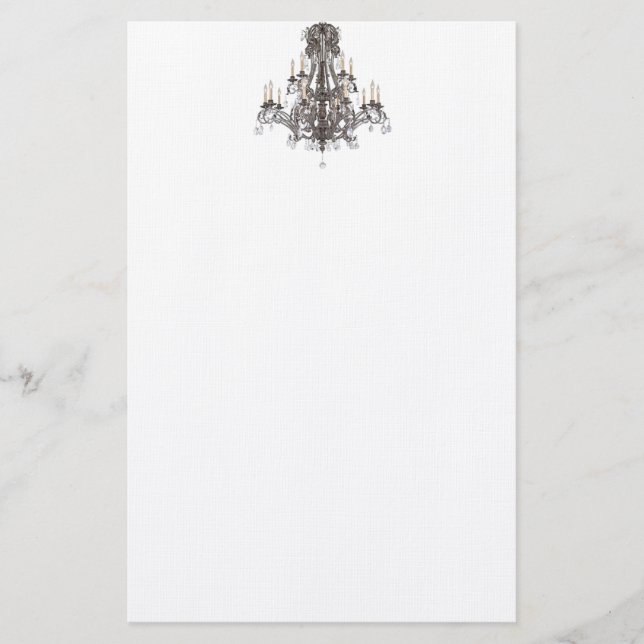 Versailles Chandelier Collection Notepads Stationery (Front)