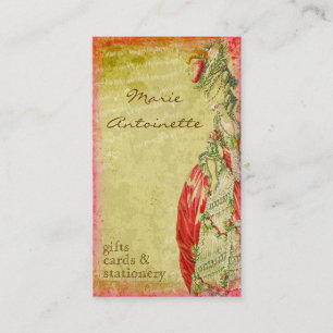 Versailles Marie Antoinette Business Cards