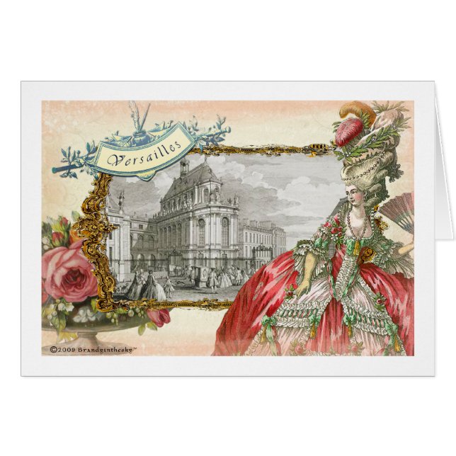 Versailles Marie Antoinette Elegance (Front Horizontal)