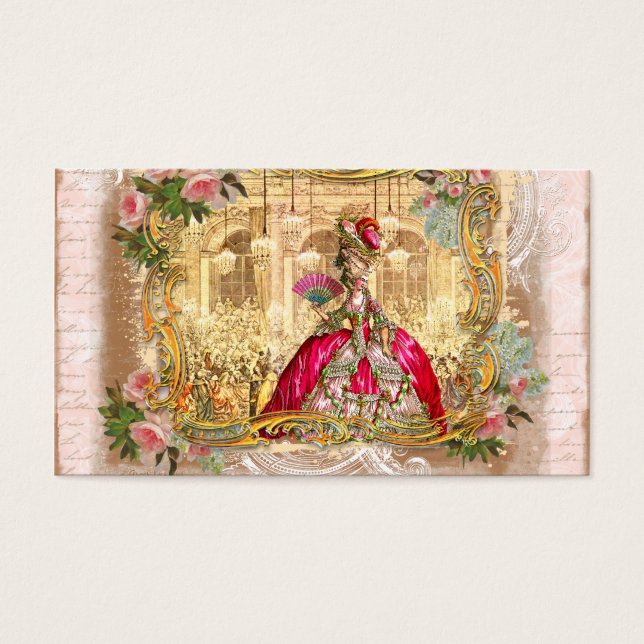 versailles marie golden framing roses pink second (Front)