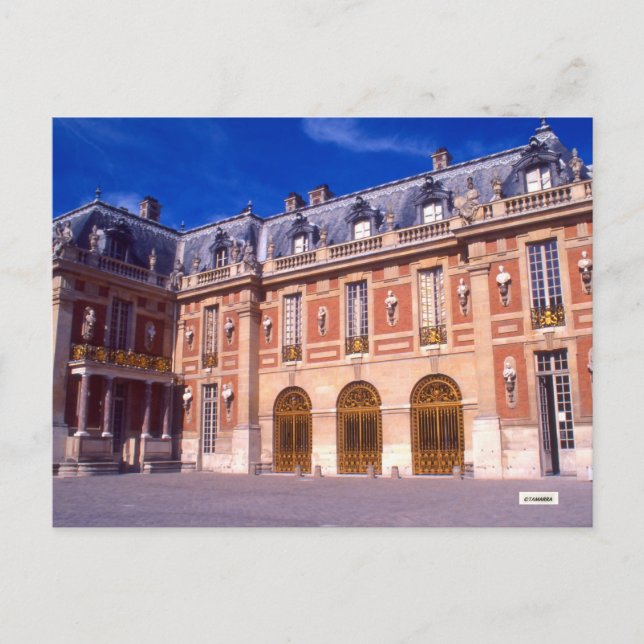 Versailles Palace/Chateau Postcard (Front)
