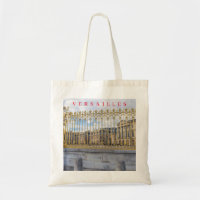 Versailles Palace railings view tote bag