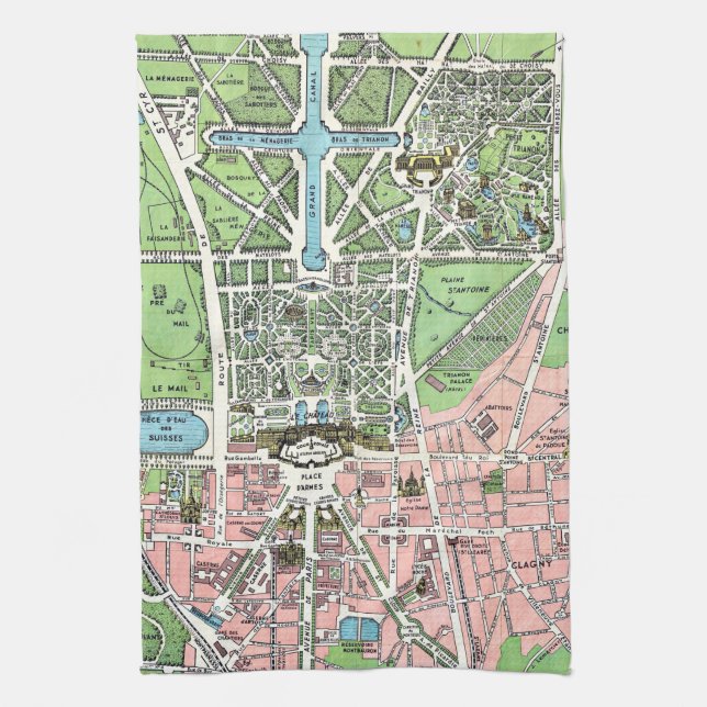 Versailles Tea Towel (Vertical)