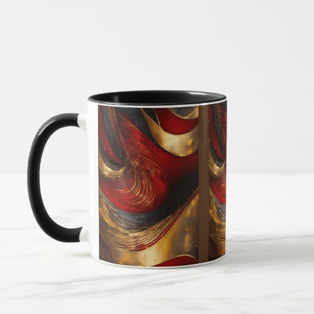 Versatile Dual-Compartment Drinkware Mug (Left)