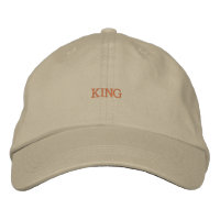 Versatile Khaki Featuring King Text Premium Cap 