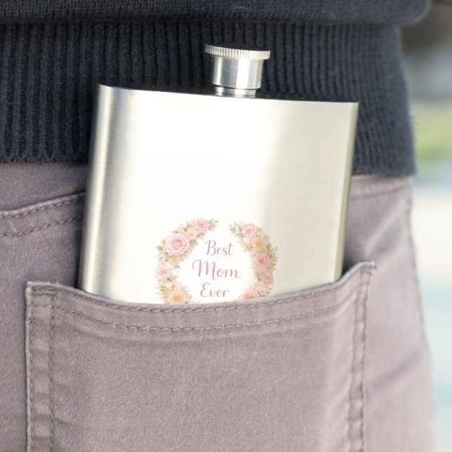 Versatile Modern Design — Stylish Home & Gift Coll Hip Flask (In Situ)