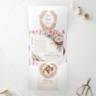 Versatile Modern Design — Stylish Home & Gift Coll Tri-Fold Invitation