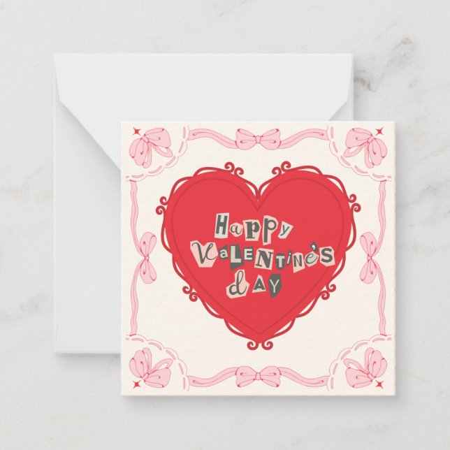 Versatile Valentines Day  Card (Front)