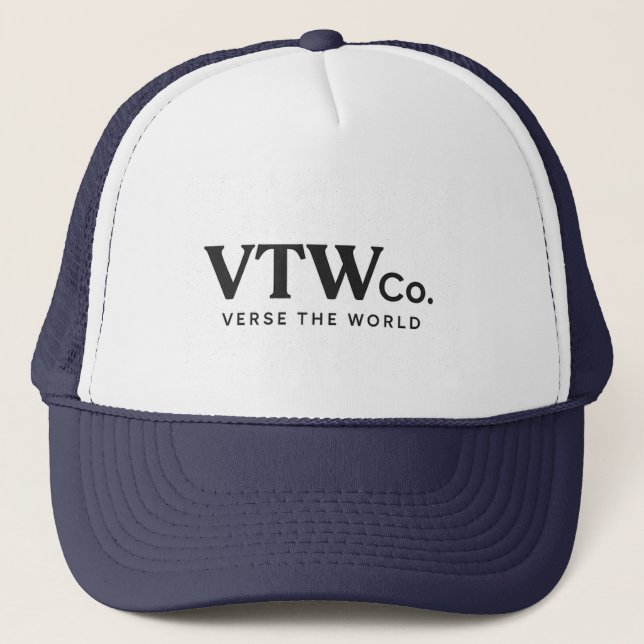 Verse The World Co. Trucker Hat (Front)