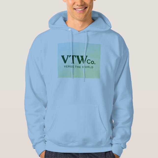Verse The World Men's Hoodie (Front)