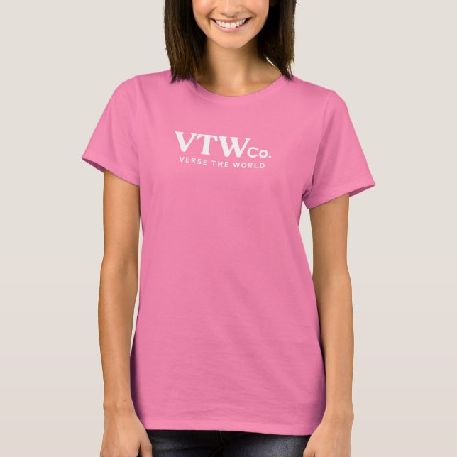 Verse The World women's T-Shirt (Front)