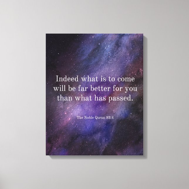 Verses from the Quran | Islamic Gift Wall art (Front)
